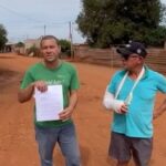 Vereador Gabriel Auto Car e prefeito Rodrigo Basso realizam reunião para debater sobre a regularização da Vila Jatobá