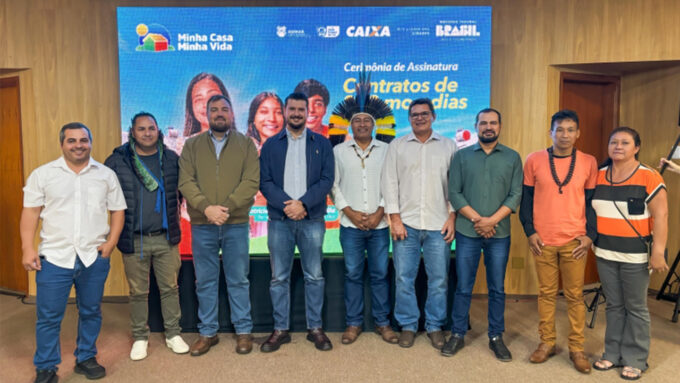 Nioaque avança na habitação com 47 novas moradias para comunidades indígenas