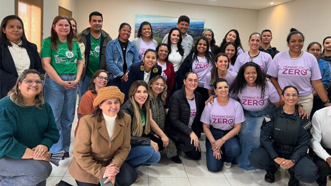 Sidrolândia fortalece Rede de Enfrentamento à Violência contra a Mulher com apoio de Maracaju