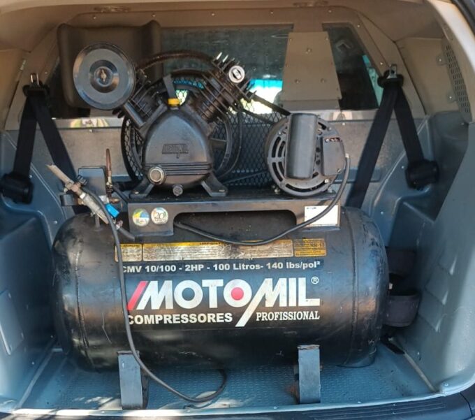 Ação rápida da Polícia Civil resulta em prisão de dupla que furtou compressor de ar em Três Lagoas