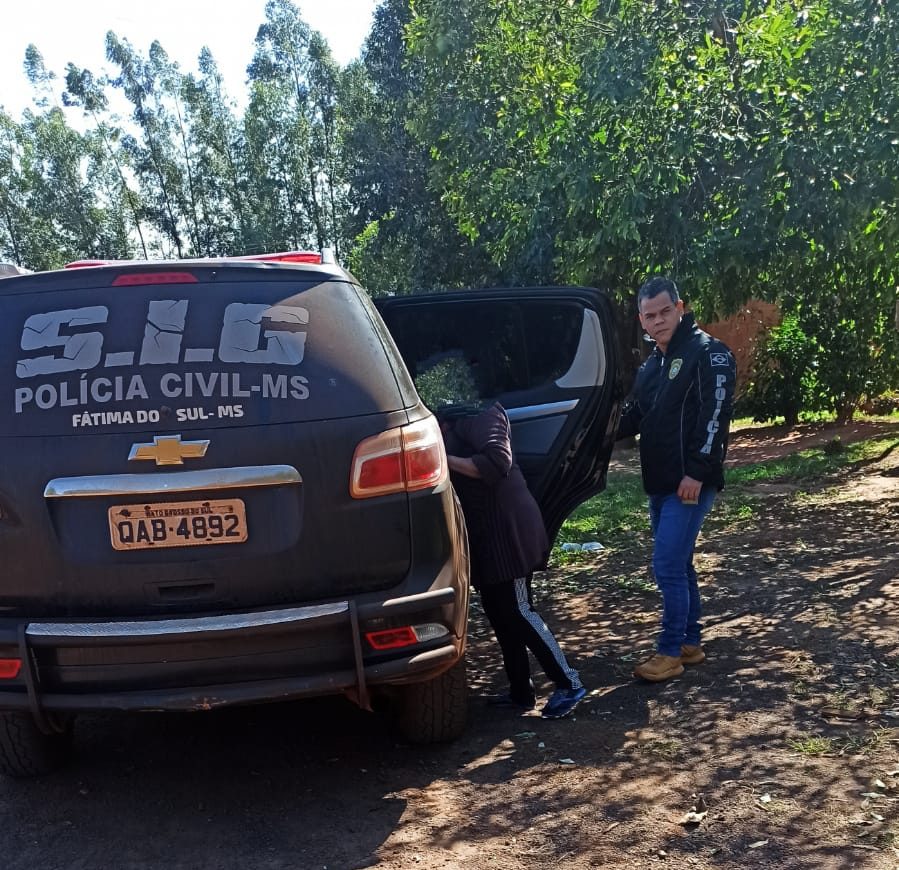 Após ação integrada entre delegacias, Polícia Civil prende suspeito de violência doméstica em Caarapó