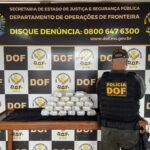 DOF apreende drogas em tanque de combustível de veículo em Dourados