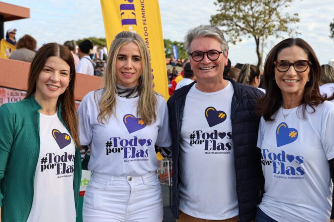 Delegado-Geral da Polícia Civil participa da Caminhada ‘Todos Por Elas’ pelo fim da violência contra as mulheres