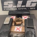 Desdobramento de tentativa de feminicídio resulta em prisão por tráfico de drogas em Aparecida do Taboado