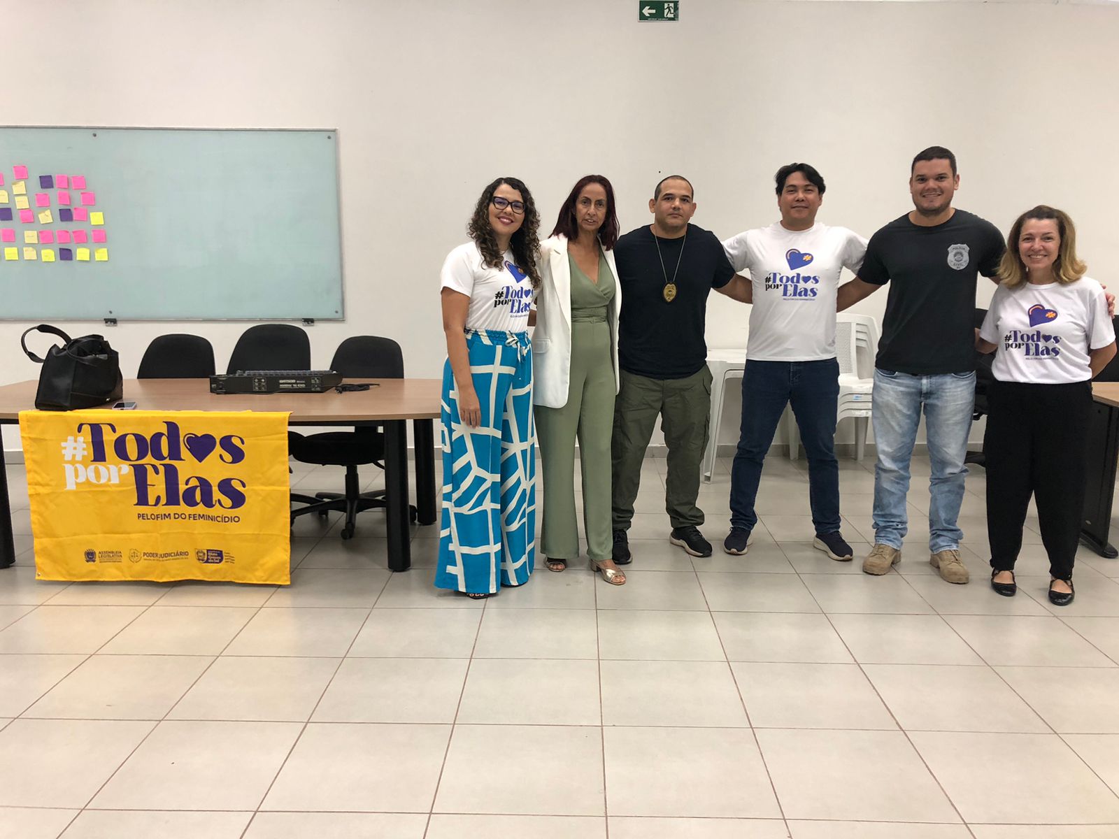 Em Corumbá, policiais civis participam de palestra sobre Rede de Atendimento à Violênicia contra a Mulher