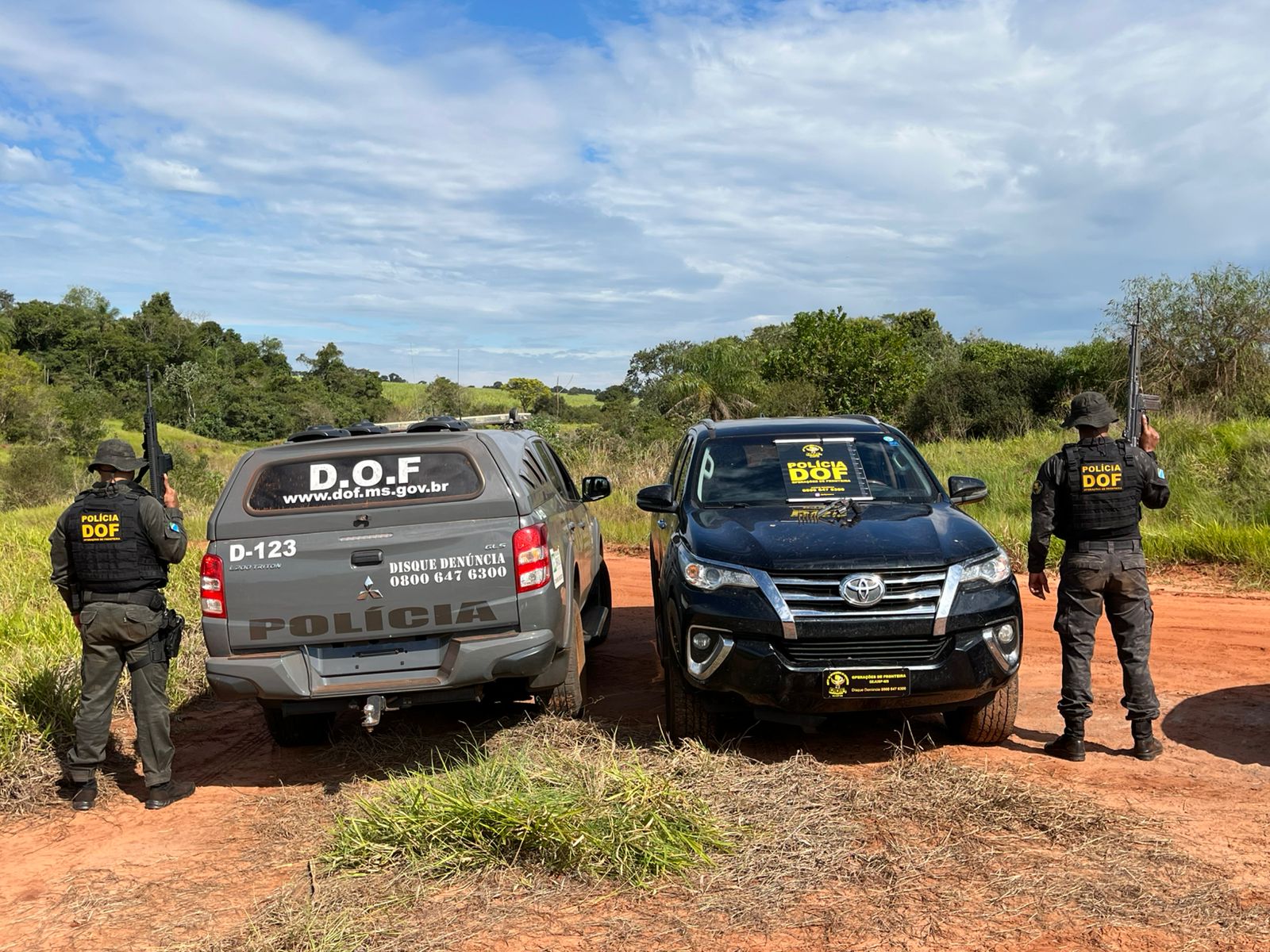 Família é mantida refém e criminoso morre em confronto com o DOF em Iguatemi