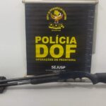 Homem é preso pelo DOF com arma de fogo em Bela Vista