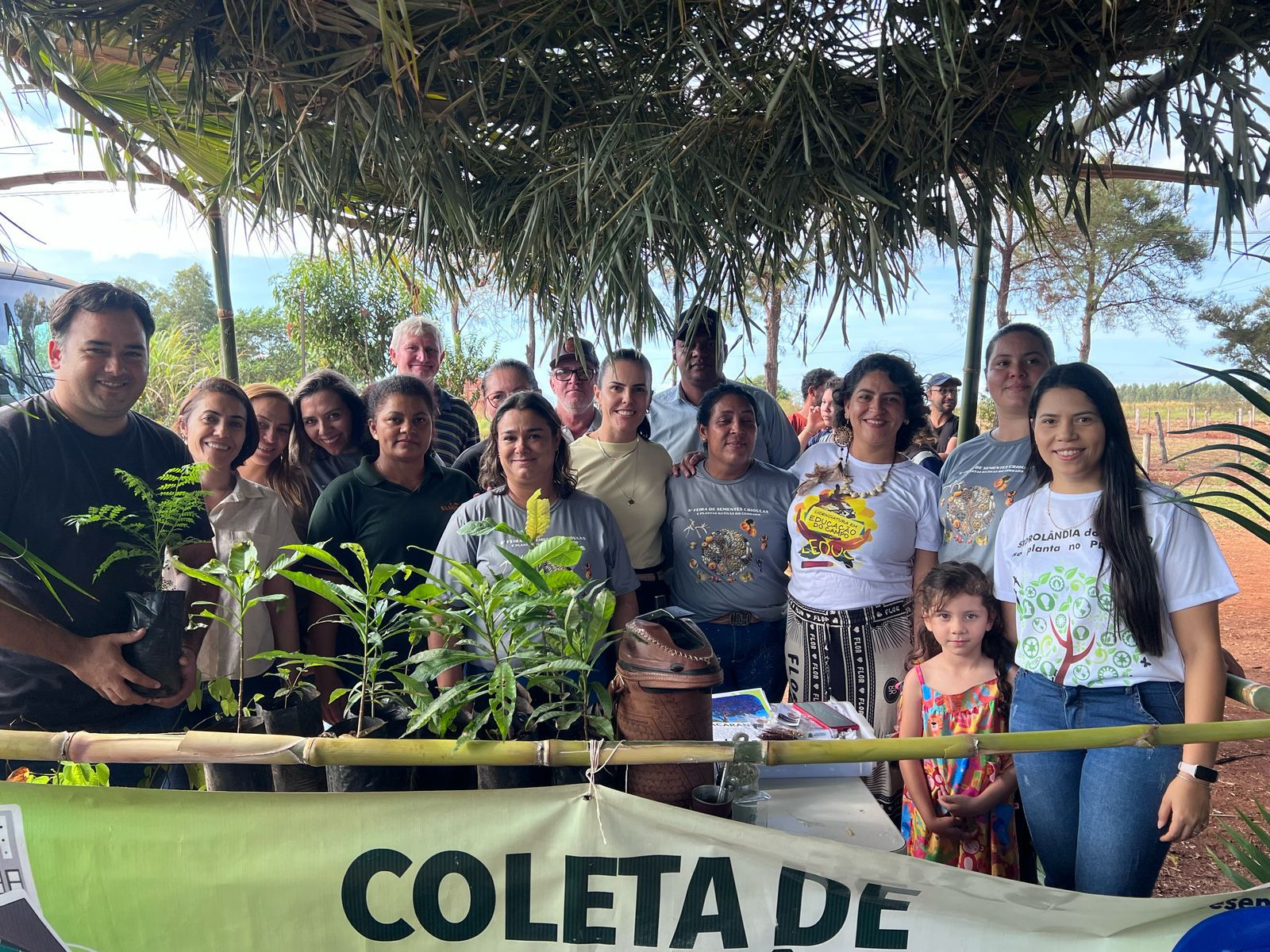 8ª feira de sementes crioulas celebra a cultura, a agricultura familiar e a diversidade do cerrado em Sidrolândia