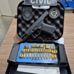 Polícia Civil apreende arma de fogo em operação realizada em Chapadão do Sul