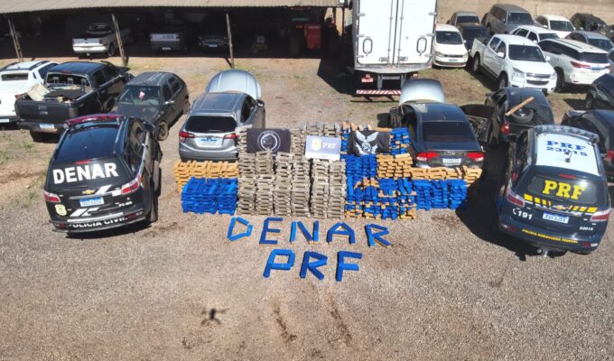 Polícia Civil apreende duas toneladas de maconha em ação conjunta com a PRF em Campo Grande