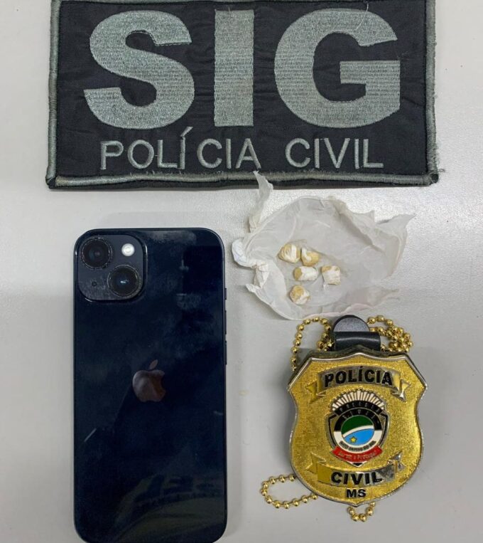 Polícia Civil apreende três adolescentes por roubo e tráfico de drogas