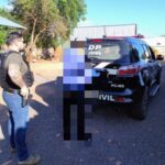 Polícia Civil cumpre, em Juti, mandado de prisão em desfavor de foragido da Justiça do Paraná, que manteve mulher em cárcere