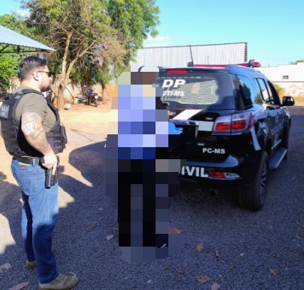 Polícia Civil cumpre, em Juti, mandado de prisão em desfavor de foragido da Justiça do Paraná, que manteve mulher em cárcere