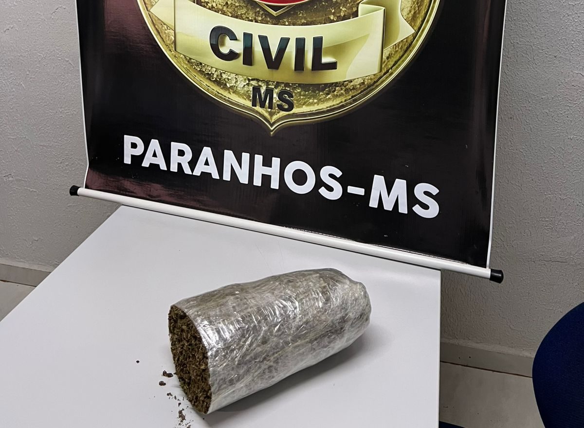 Polícia Civil cumpre mandado de prisão e aprende droga en Paranhos
