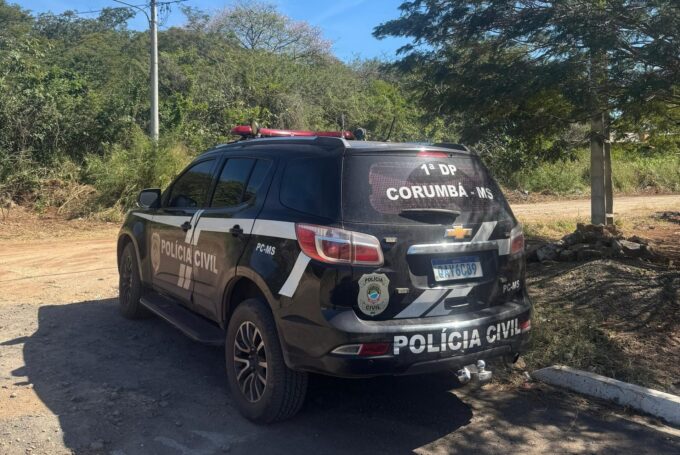 Polícia Civil cumpre mandado de prisão preventiva contra investigado por roubo com emprego de violência ocorrido em Corumbá