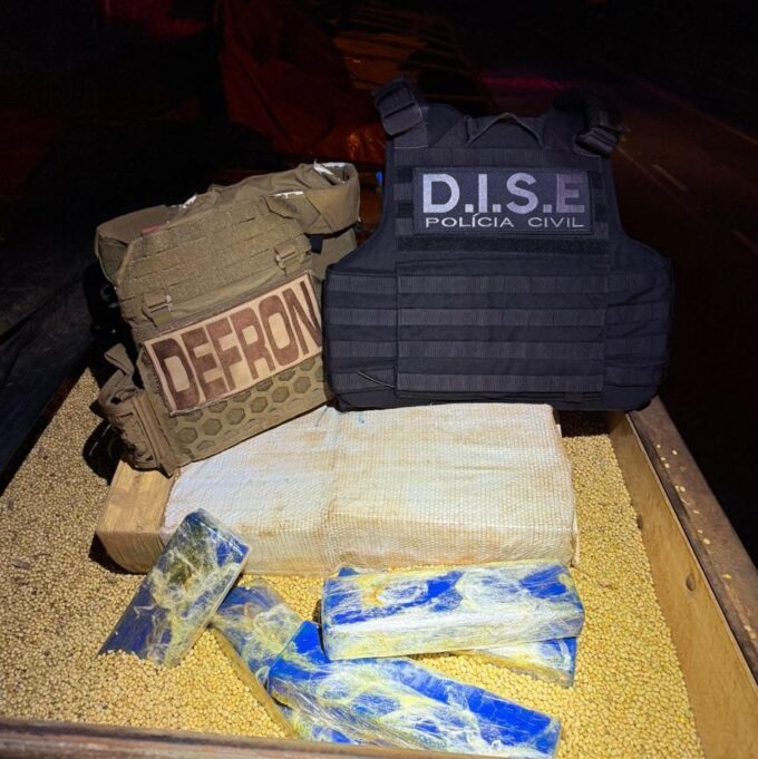 Polícia Civil do MS, em ação conjunta com a Polícia Civil de São Paulo apreende mais de 7 toneladas de maconha na Região de Rosana/SP