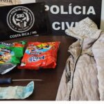 Polícia Civil identifica e prende autor de furto em estabelecimento comercial em Costa Rica