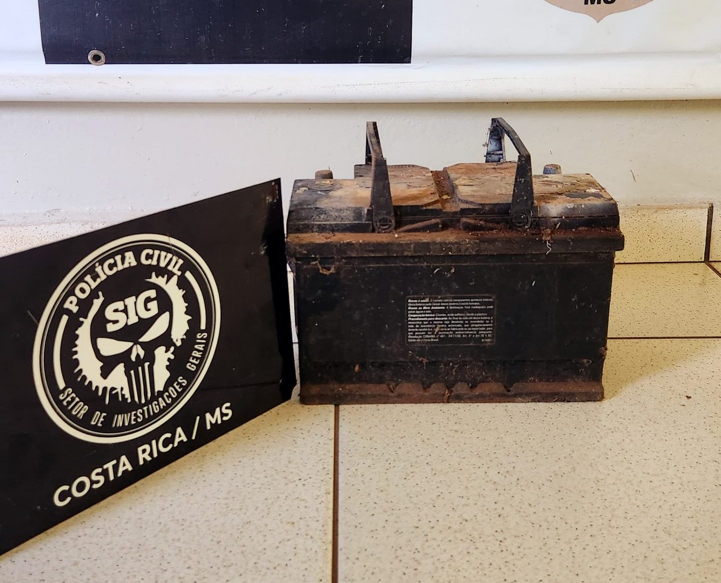 Polícia Civil identifica suspeito de furto e recupera objeto subtraído em Costa Rica