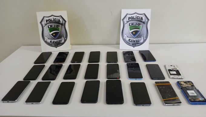 Polícia Civil indicia grupo responsável por receptação de celulares em Campo Grande