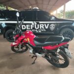 Polícia Civil prende, em flagrante, indivíduo em posse de motocicleta roubada em Campo Grande