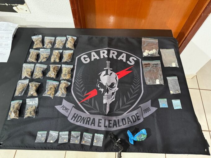 Polícia Civil prende homem de 25 anos por tráfico de drogas em Campo Grande