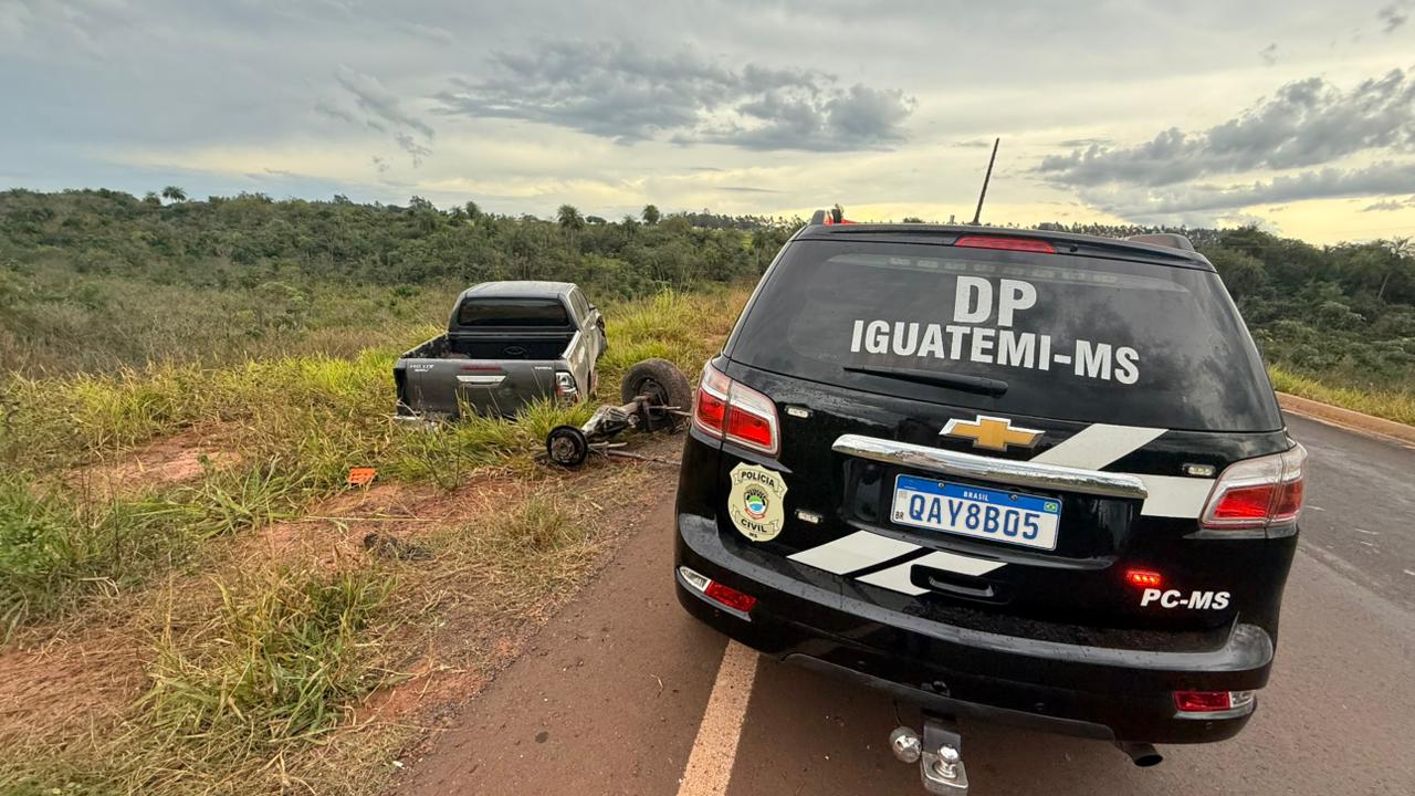 Polícia Civil prende homem por tentativa de Golpe do Seguro em Iguatemi