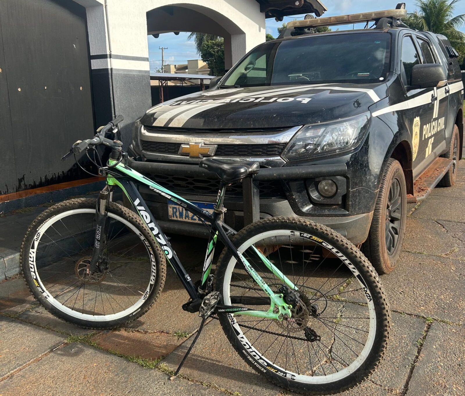 Polícia Civil prende suspeito de furto e recupera bicicleta em Caarapó