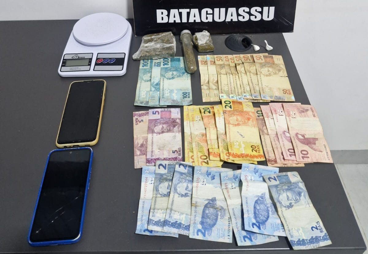 Polícia Civil prende traficante em flagrante durante ação em Bataguassu