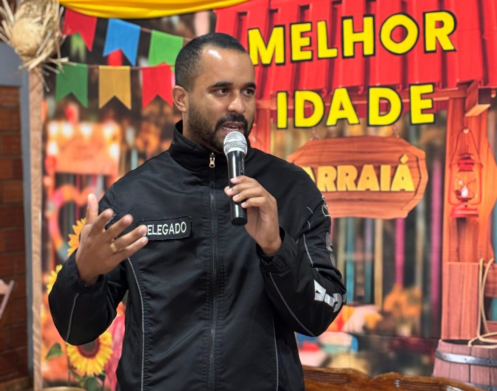 Polícia Civil realiza palestra do Junho Prata no Centro de Convivência do Idoso em Paranhos