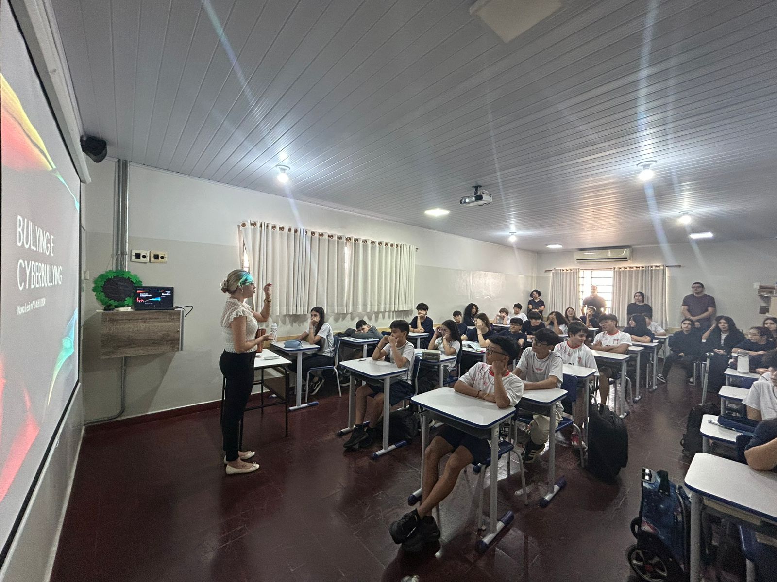 Polícia Civil realiza palestra sobre Bullying e Cyberbullying em Campo Grande