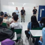 Polícia Civil realiza palestras educativas sobre drogas e bullying em escola municipal de Paraíso das Águas