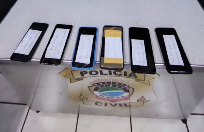 Polícia Civil recupera celulares furtados/roubados e devolve às vítimas de Naviraí