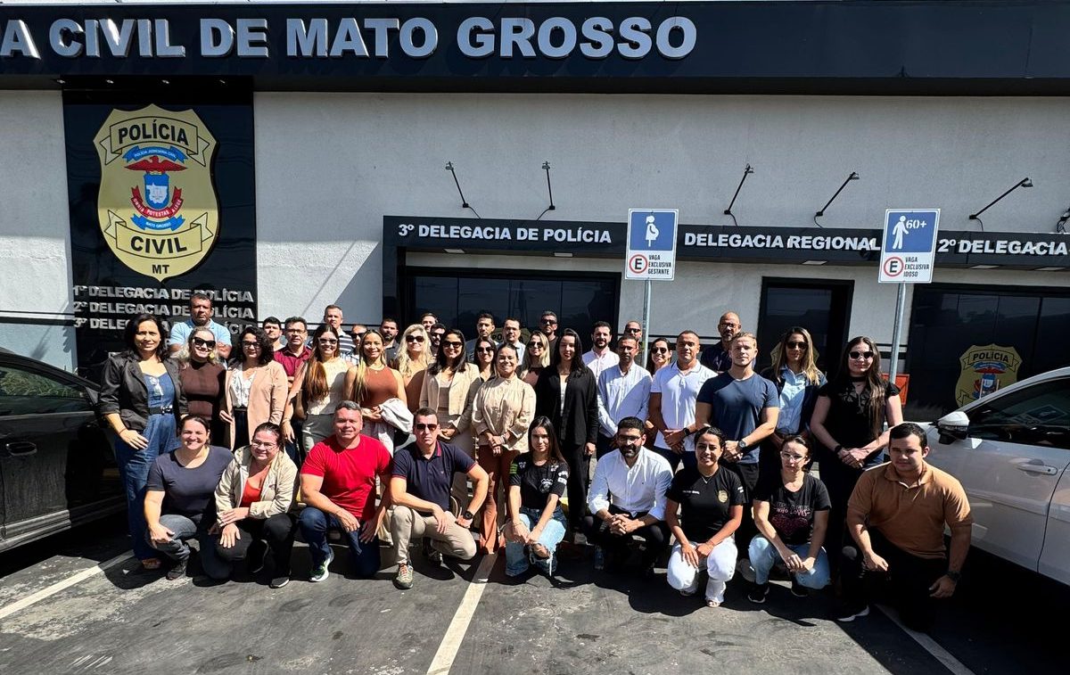 Policiais Civis do Mato Grosso do Sul participam no Mato Grosso, de capacitação sobre investigação de pessoas desaparecidas