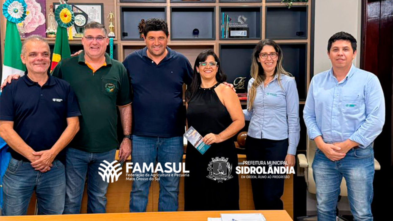 Sidrolândia firma parceria com Famasul e Sindicato Rural para fortalecer empregabilidade e qualificação de jovens