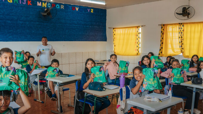 Prefeitura de Sidrolândia realiza entrega de materiais escolares para todos os alunos da rede municipal