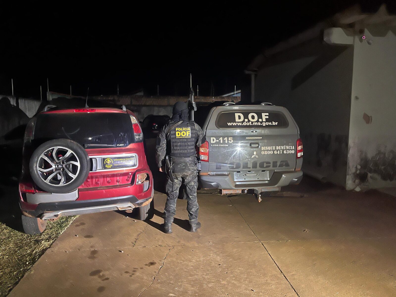 Veículo furtado no Rio Grande do Sul é recuperado pelo DOF em Japorã