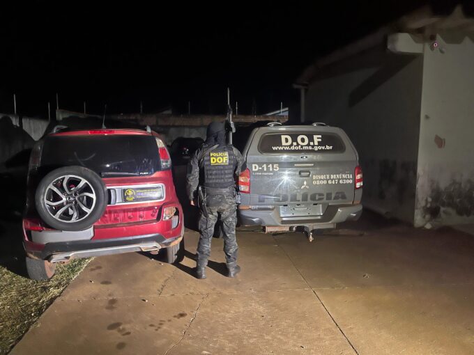 Veículo furtado no Rio Grande do Sul é recuperado pelo DOF em Japorã