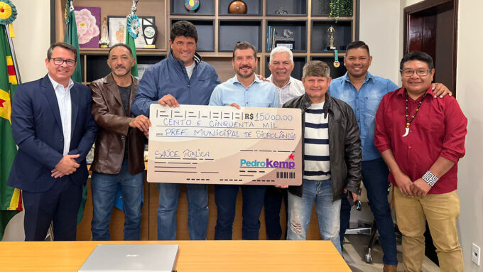 Sidrolândia recebe R$ 150 mil em emendas do deputado Pedro Kemp