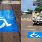 Prefeitura de Sidrolândia instala placas e estacionamento exclusivo para pessoas com deficiência em escolas da cidade