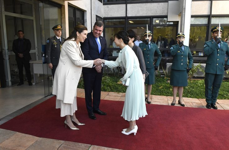 Governador e princesa do Japão estreitam laços em visita a MS
