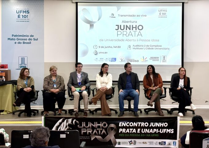 Junho Prata é celebrado na UFMS com valorização e escuta à pessoa idosa