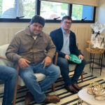 Prefeito Rodrigo Basso (PL) se reúne com presidente da Cassems para tratar sobre o plano de saúde dos servidores