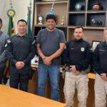 Prefeito Rodrigo Basso se reúne com PRF e Diretor de Trânsito para discutir ações de segurança e educação no trânsito