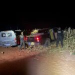 Caminhonete furtada no Paraná é recuperada pelo DOF com mais de 1,7 tonelada de drogas