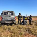 DOF apreende quase cem quilos de drogas em meio a mata em Coronel Sapucaia