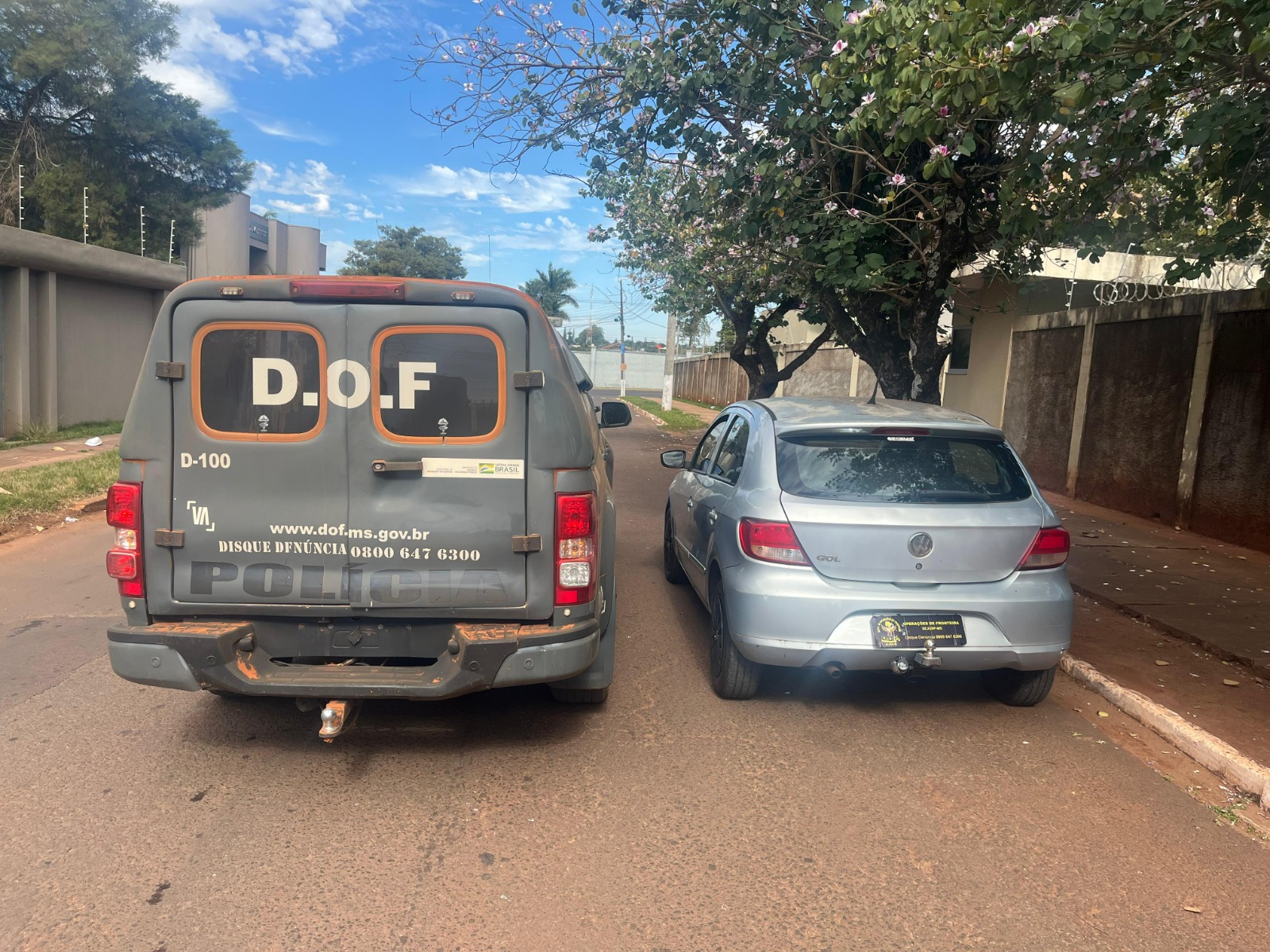 DOF recupera veículo com registro criminal em Ponta Porã