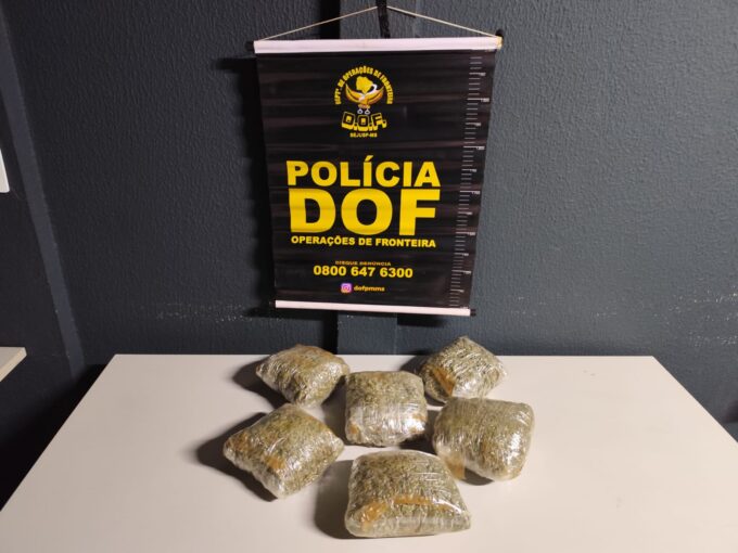 Droga que seguia para aldeia indígena é apreendida pelo DOF em Aral Moreira