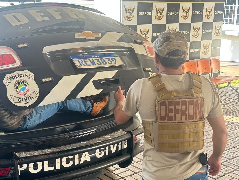 Em Dourados, Polícia Civil prende foragido da justiça