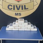 Em Mundo Novo, Polícia Civil apreende 16kg de cocaína e prende homem em flagrante