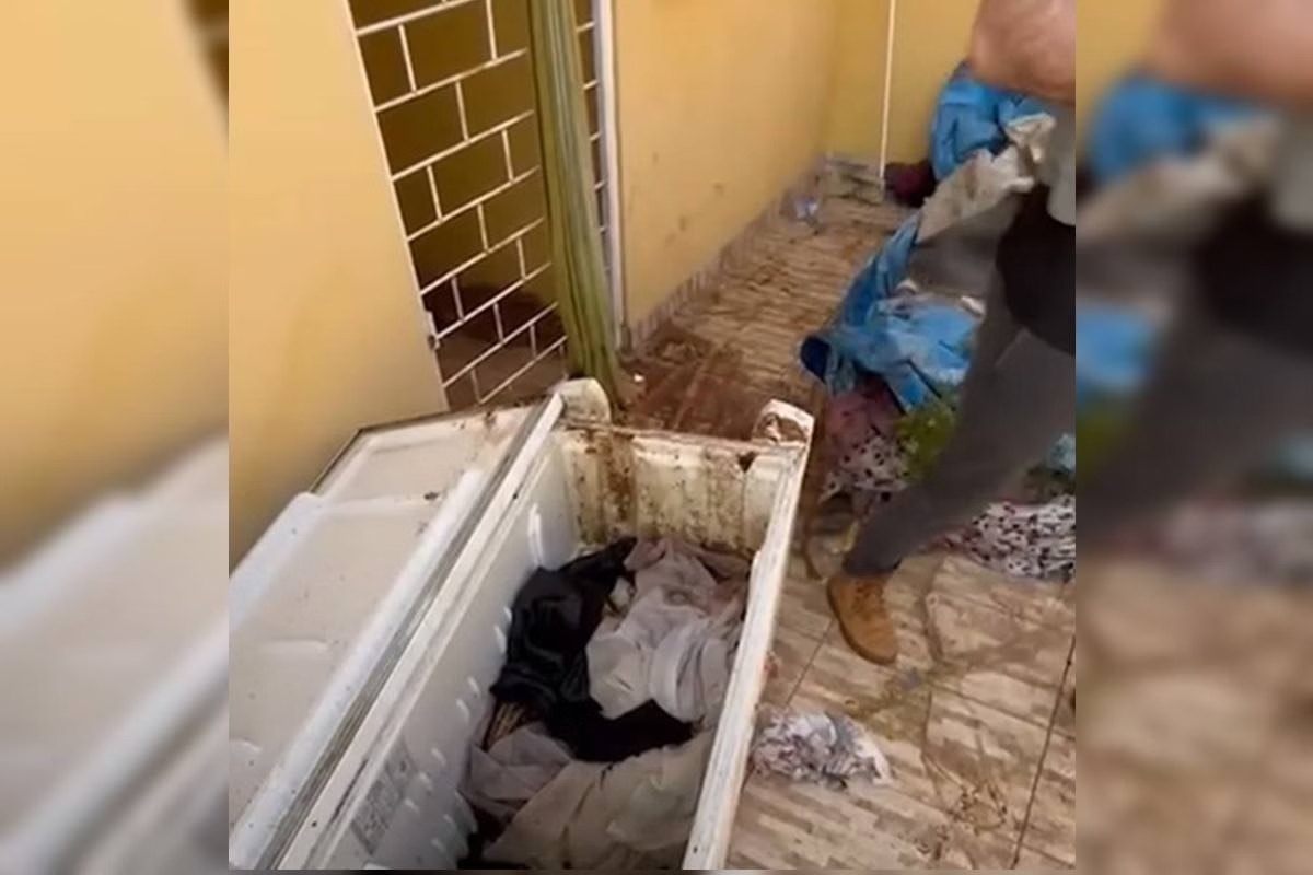 Corpo de mulher é achado em freezer e filho é o principal suspeito